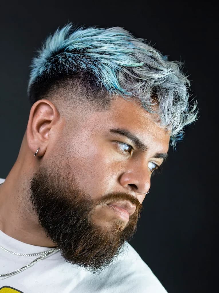 Blue color + fade