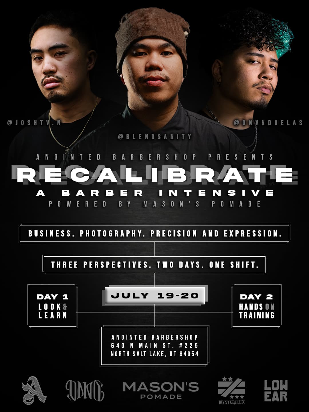 RECALIBRATE — A Barber Intensive